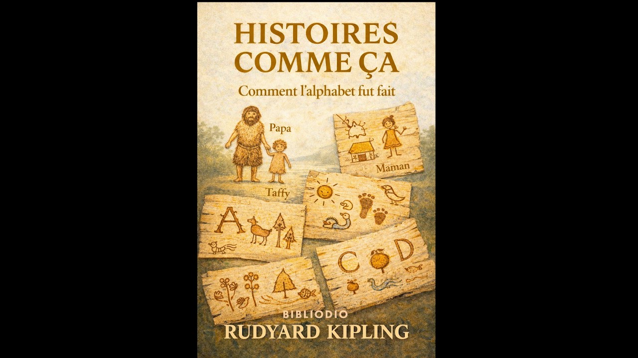 🎧 Comment l'alphabet fut fait - Rudyard Kipling - Livre Audio - Histoires comme ça