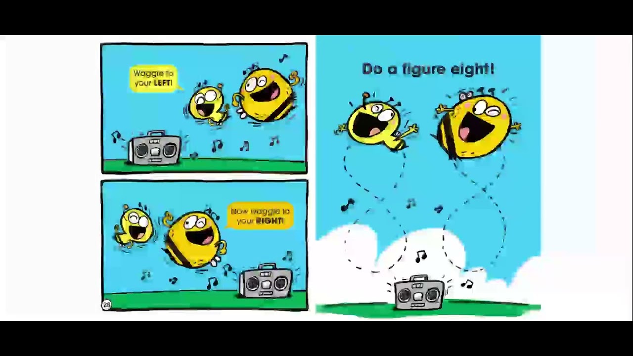 Bumble and Bee Don't Worry BEE Happy by Ross Burach
