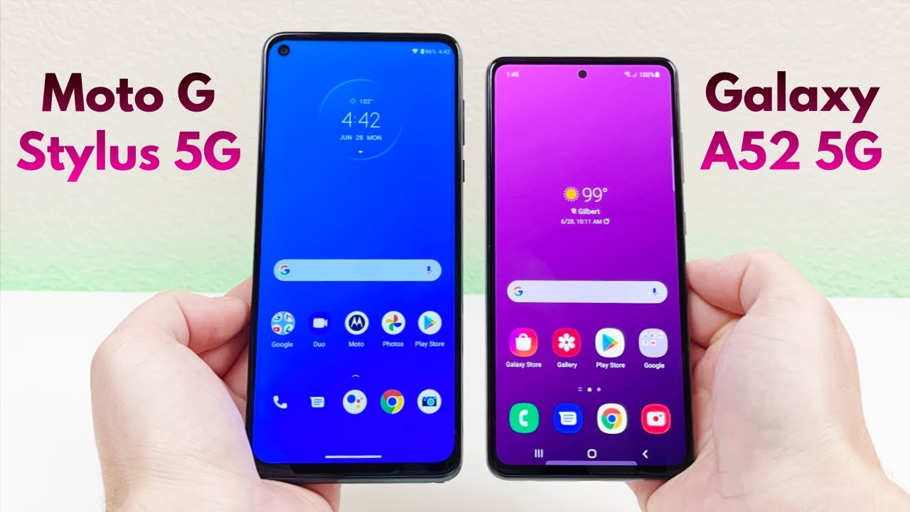Moto G Stylus 5G vs Samsung Galaxy A52 5G - Who Will Win?