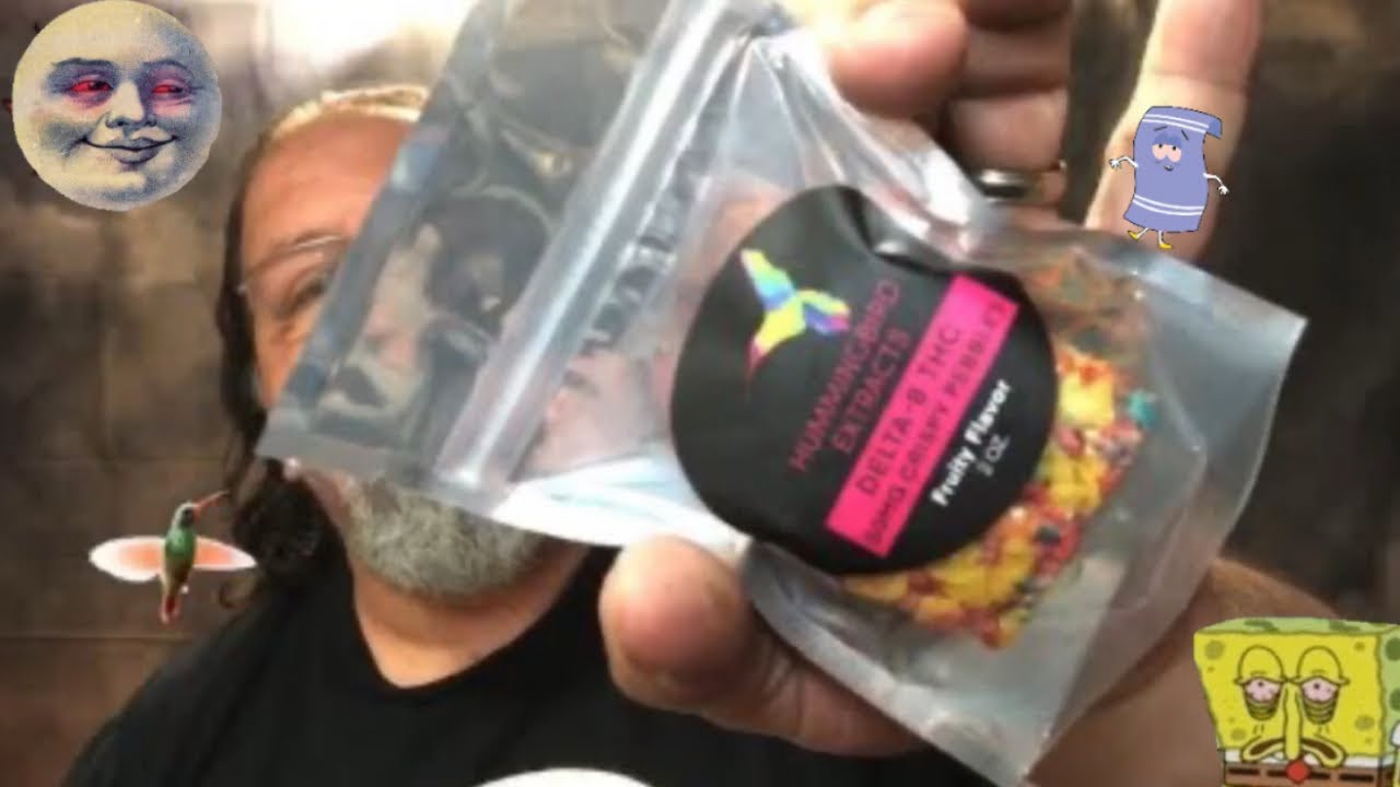 Delta 8 Thc Crispy Pebbles Treat from Hummingbird Extracts. 