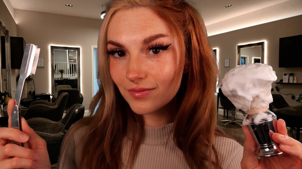 ASMR Most Professional & Relaxing Haircut, Shave & Pampering