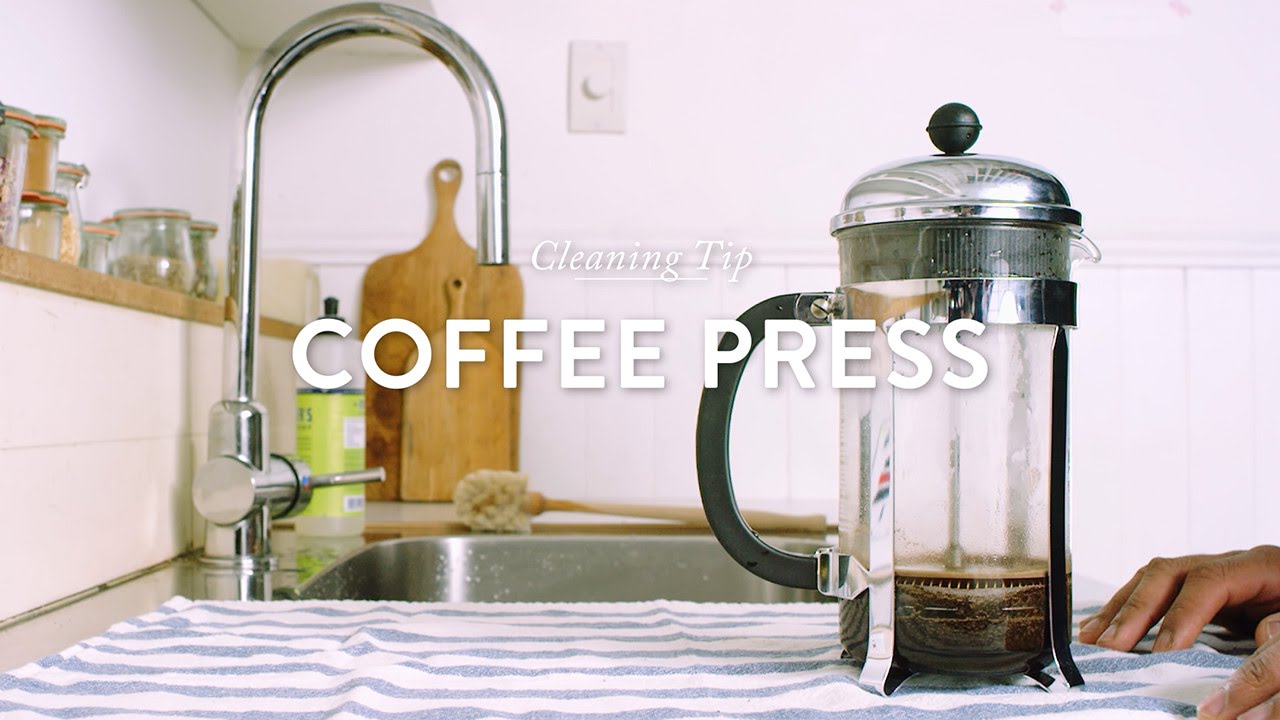 How To: Clean a Coffee Press