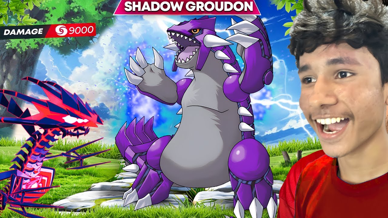 I TRANSFORM GROUNDON TO SHADOW GROUDON TO CAPTURE ETERNATUS😱 || #121