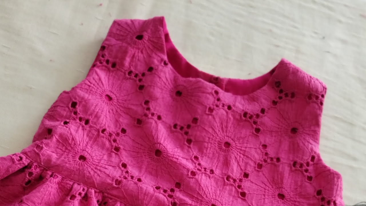 Como Fazer Vestido Infantil Forrado . Muito lindo!!