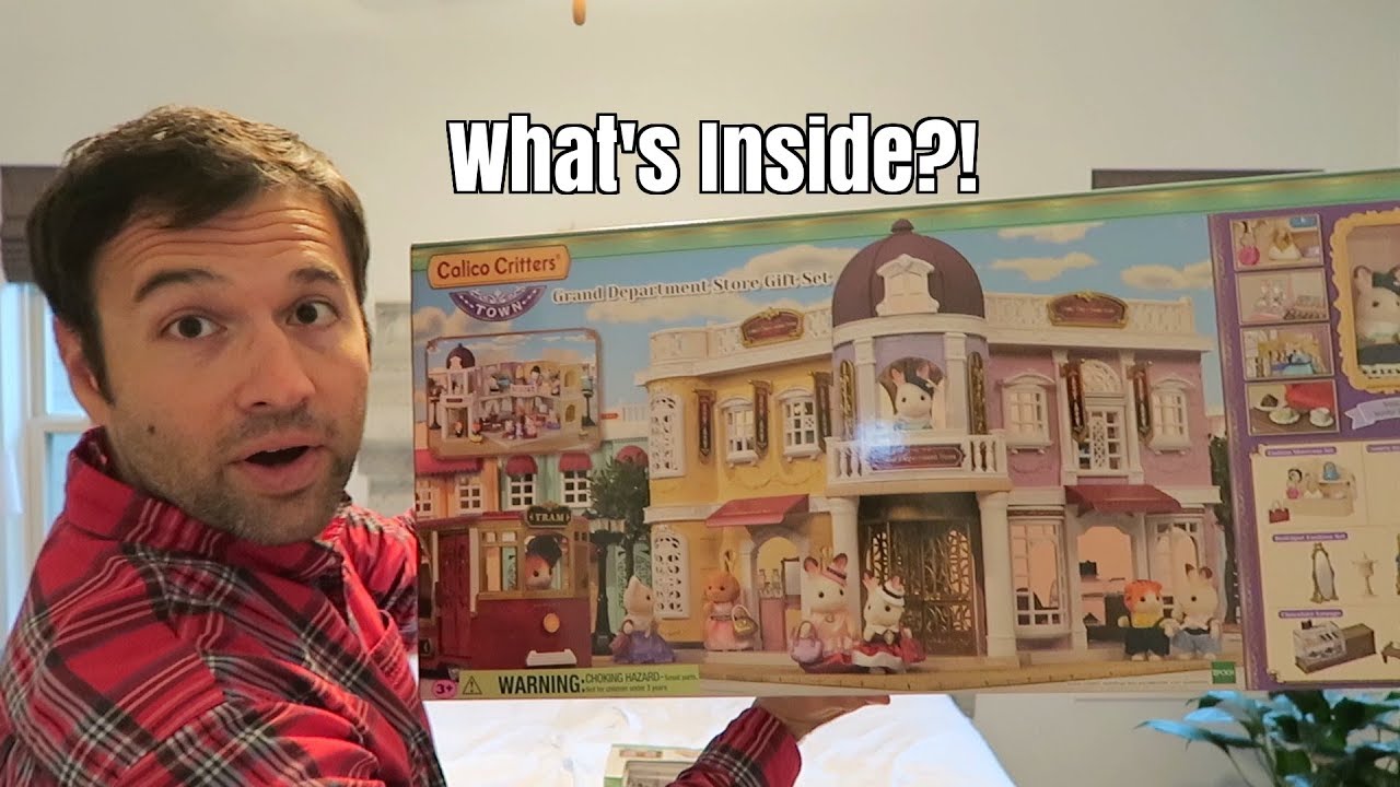 Unboxing & Demo: Calico Critters Town Grand Department Store & Designer Studio