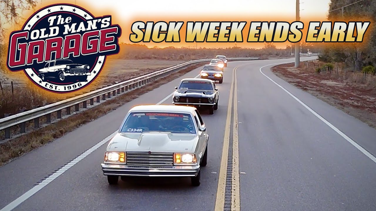 @CJRaceCars JINXED ME! SICK WEEK ENDS EARLY FOR THE MALIBU! 