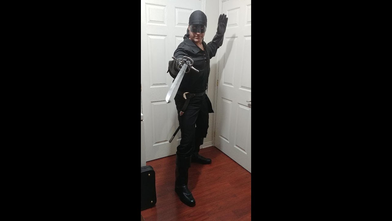 Dread Pirate Roberts costume build from the movie The Princess Bride