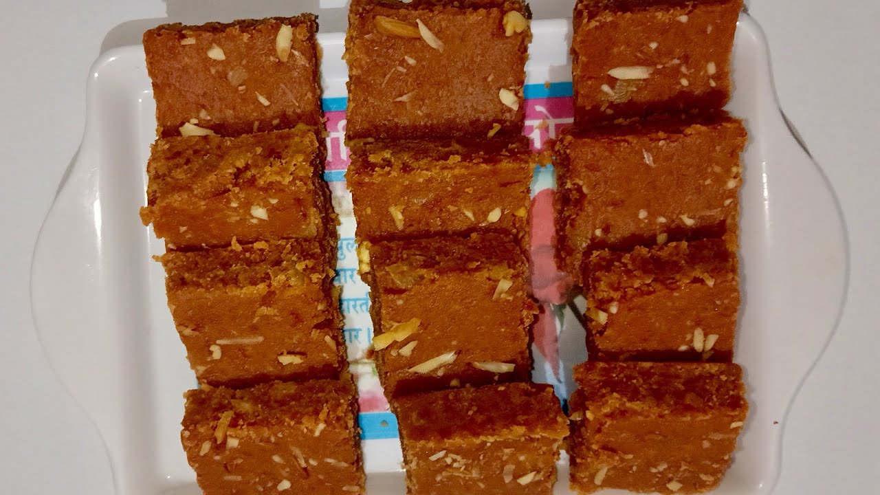 🤤Gajar Besan Ki Barfi Recipe / winter special Dessert 😋👍🏻 plz Like, Share and Subscribe the channel 