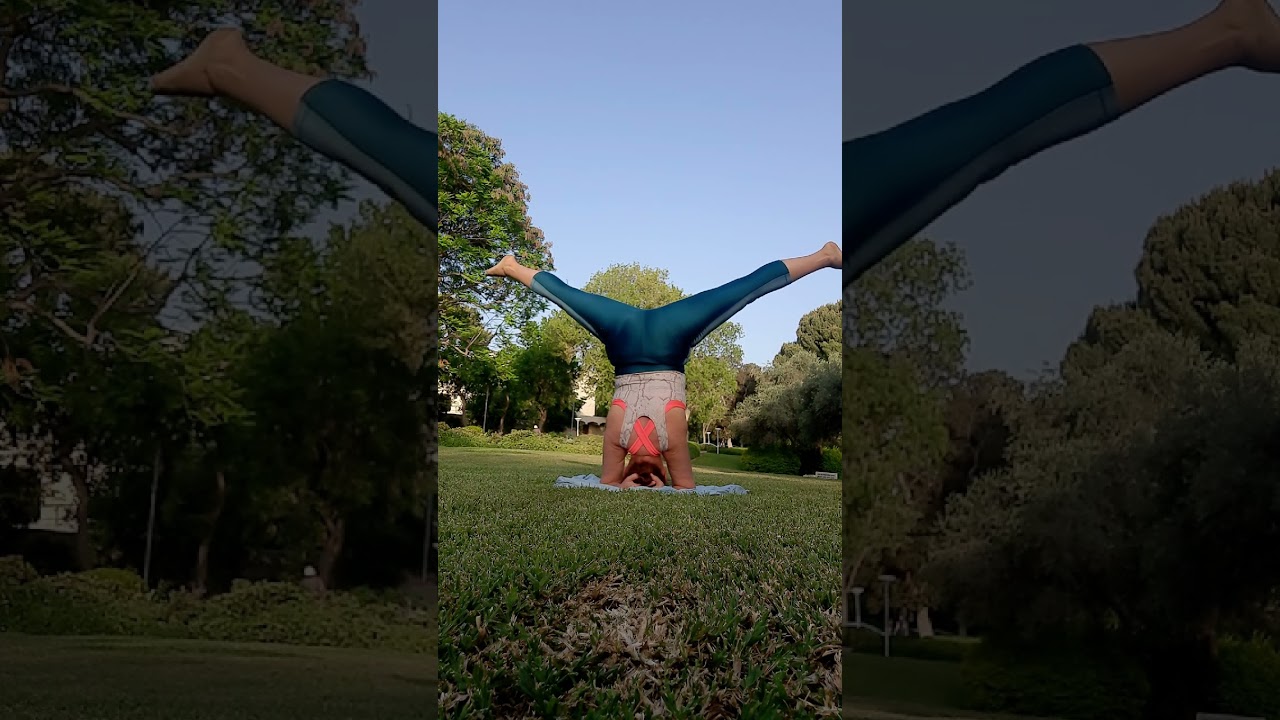 Yoga Headstand. 🤸‍♀️🌳🙏 | Стойка на голове. 🌳🤸‍♀️🌞 | 