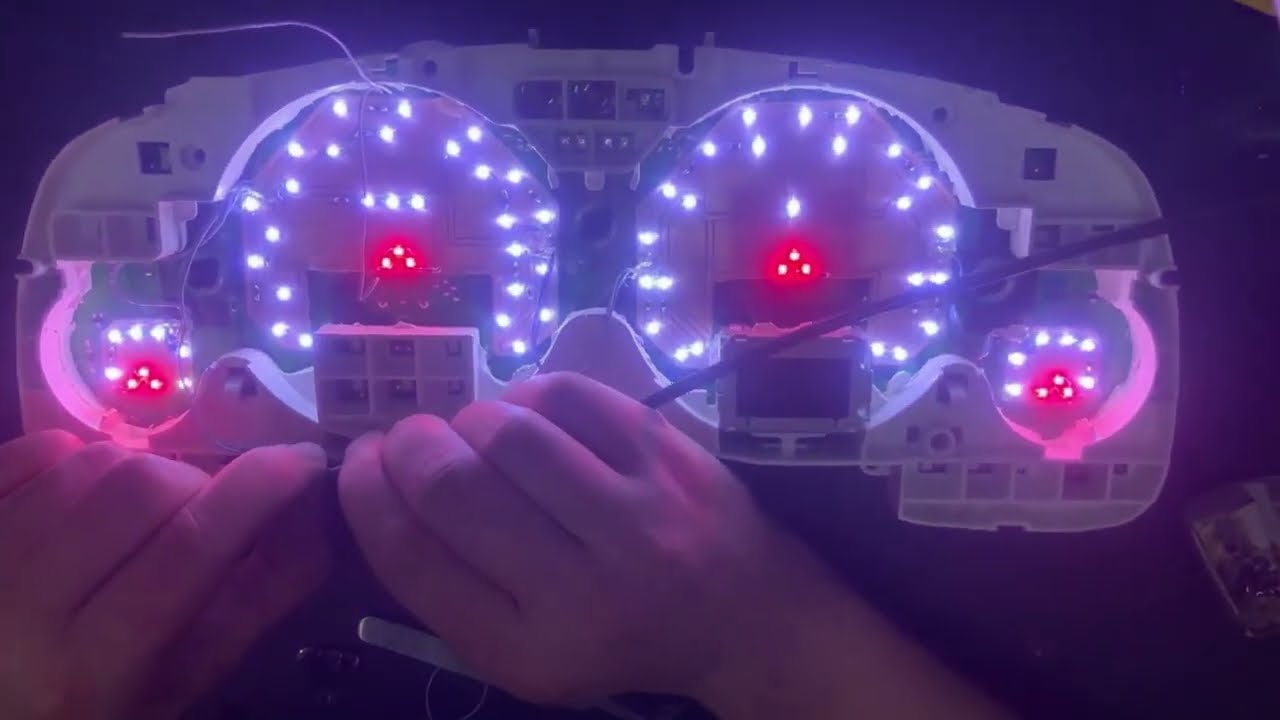 Opel Astra G LED Cluster Upgrade | Before & After DIY