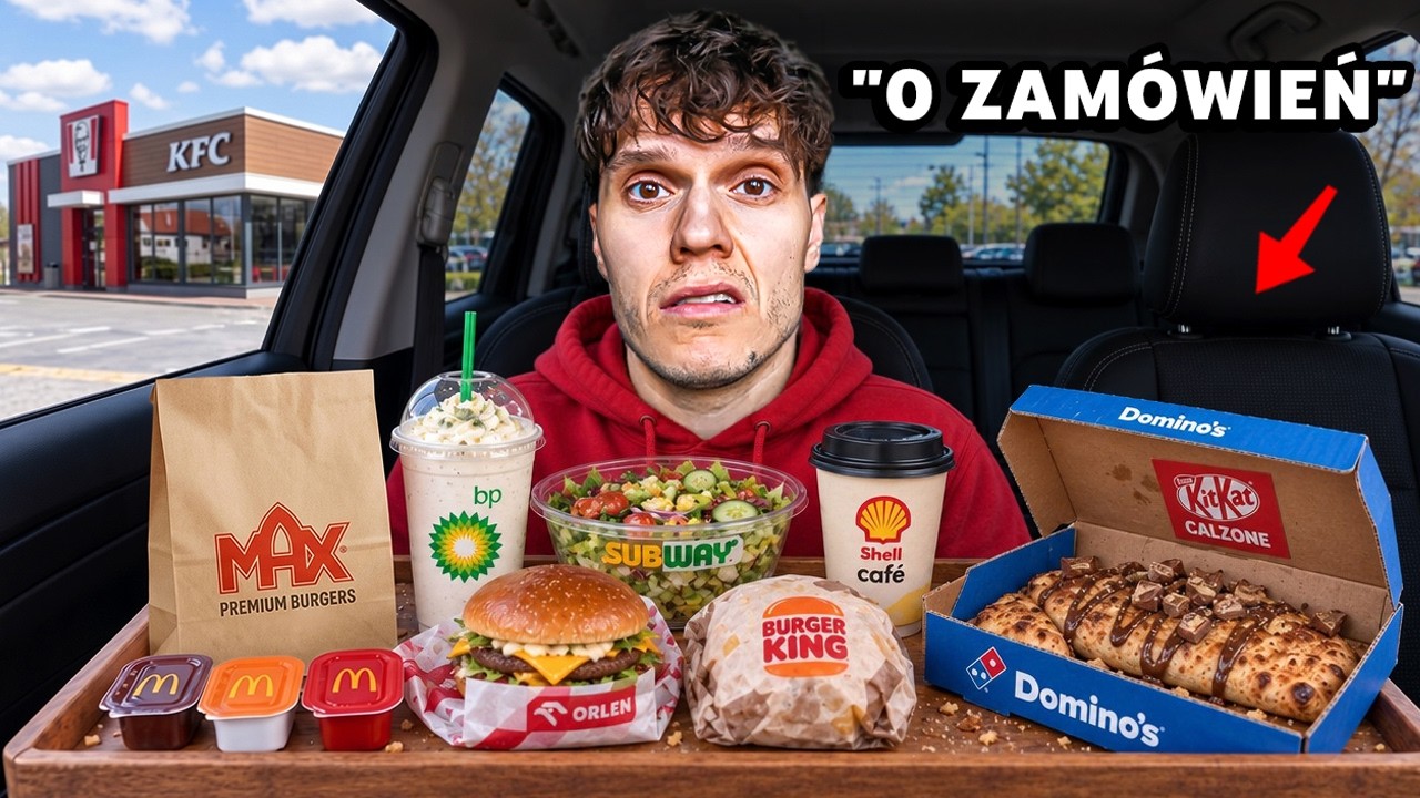 Spr&oacute;bowałem NAJRZADZIEJ Zamawianych Pozycji z Fast Food&oacute;w