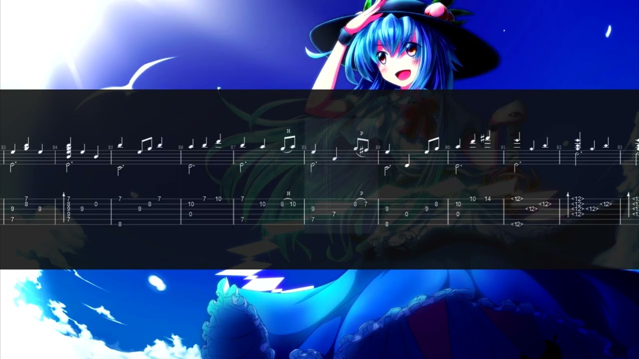 【東方】Flawless Clothing of the Celestials | Touhou Guitar Tab