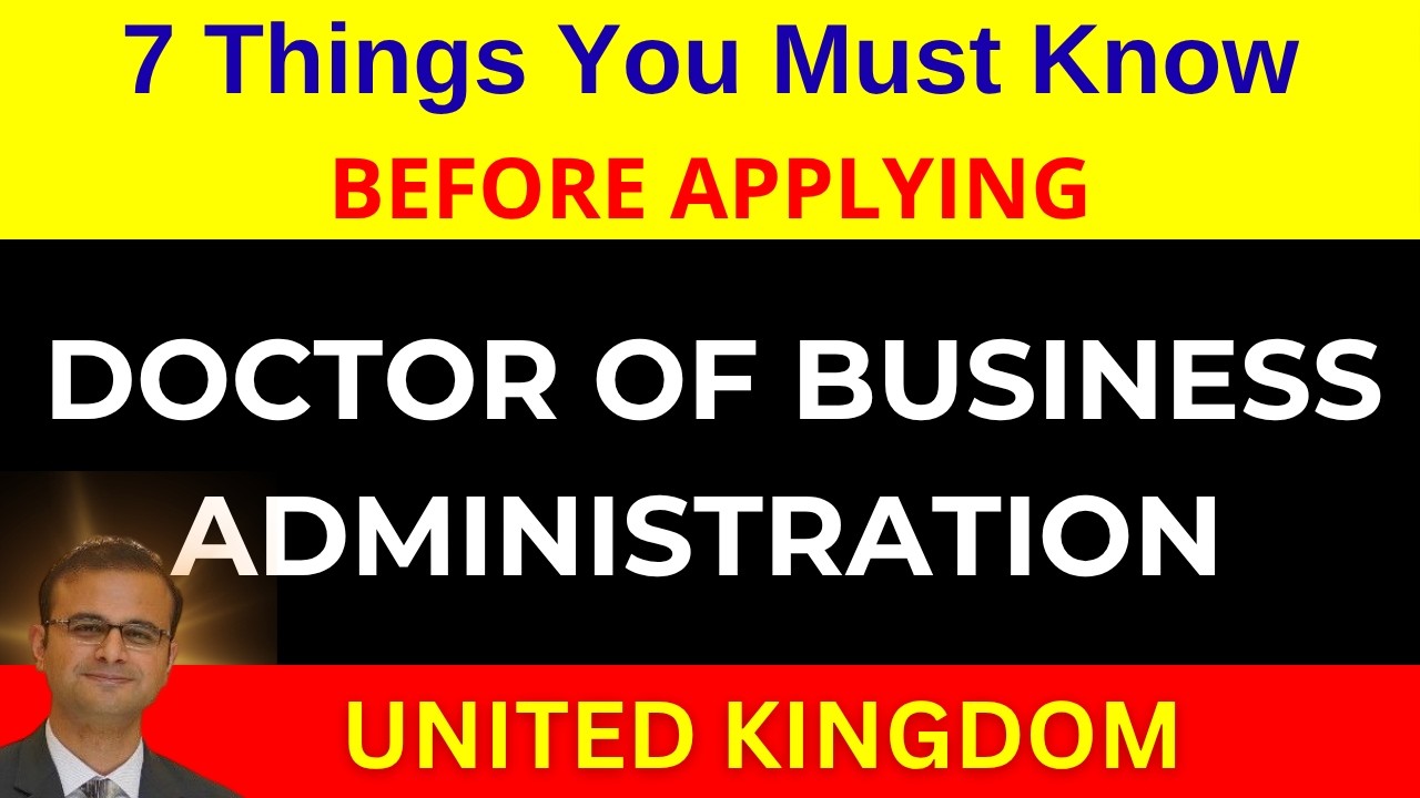 DBA in UK: What International Students Must Know | 7 FAQs about Doctor of Business Administration