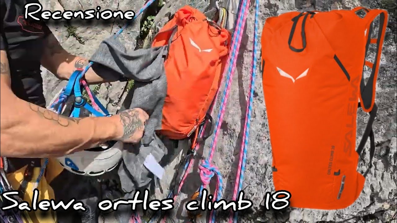 Zaino Salewa Ortles Climb 18 uno zaino da parete