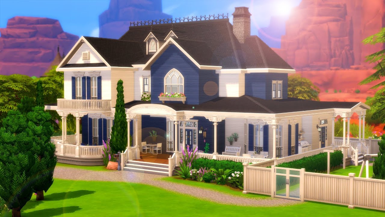 StrangerVille Family Home // Sims 4 Speed Build