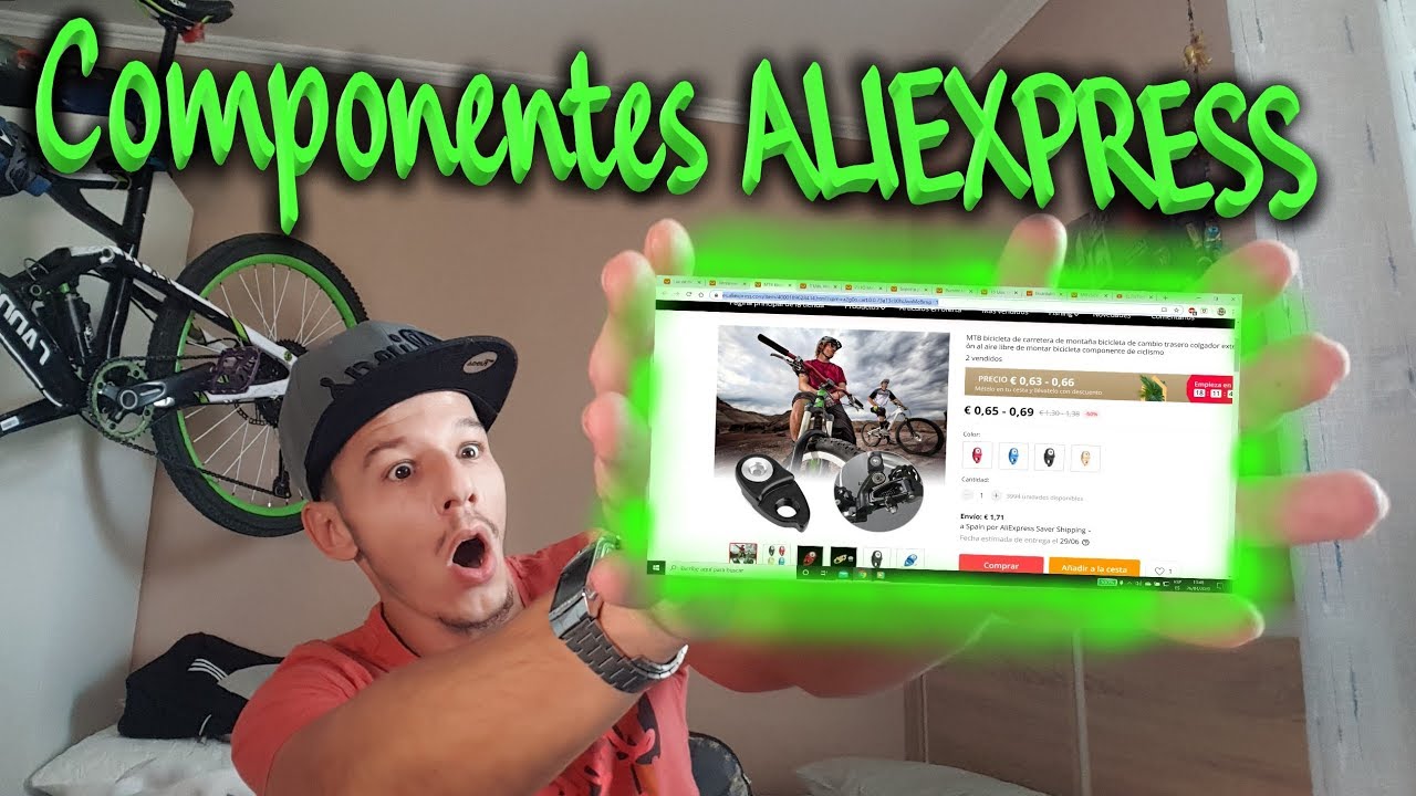 10 Productos ALIEXPRESS Baratos para BICI  #StayHome #WithMe #QuedateEnCasa