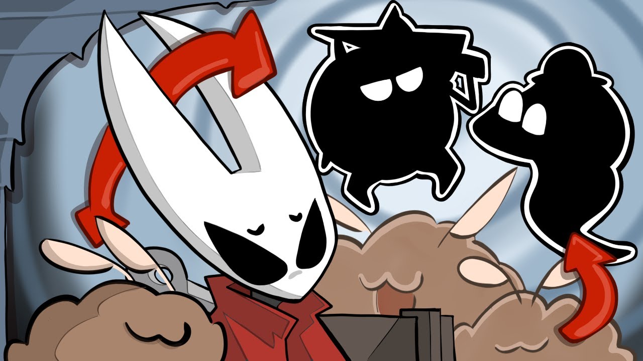 Drawing Hollow Knight bosses From Memory Whenever I Find A Flea In SILKSONG!