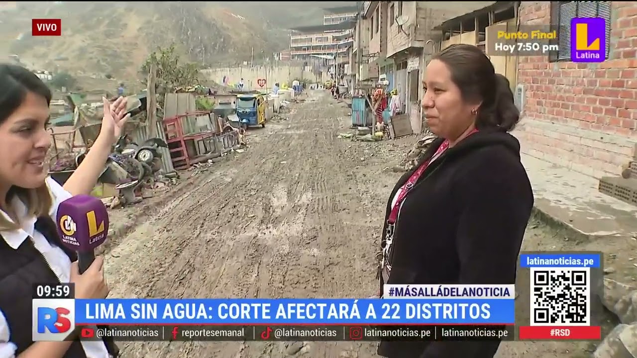 Vivir sin agua en Lima, conoce la dura realidad de cientos de personas