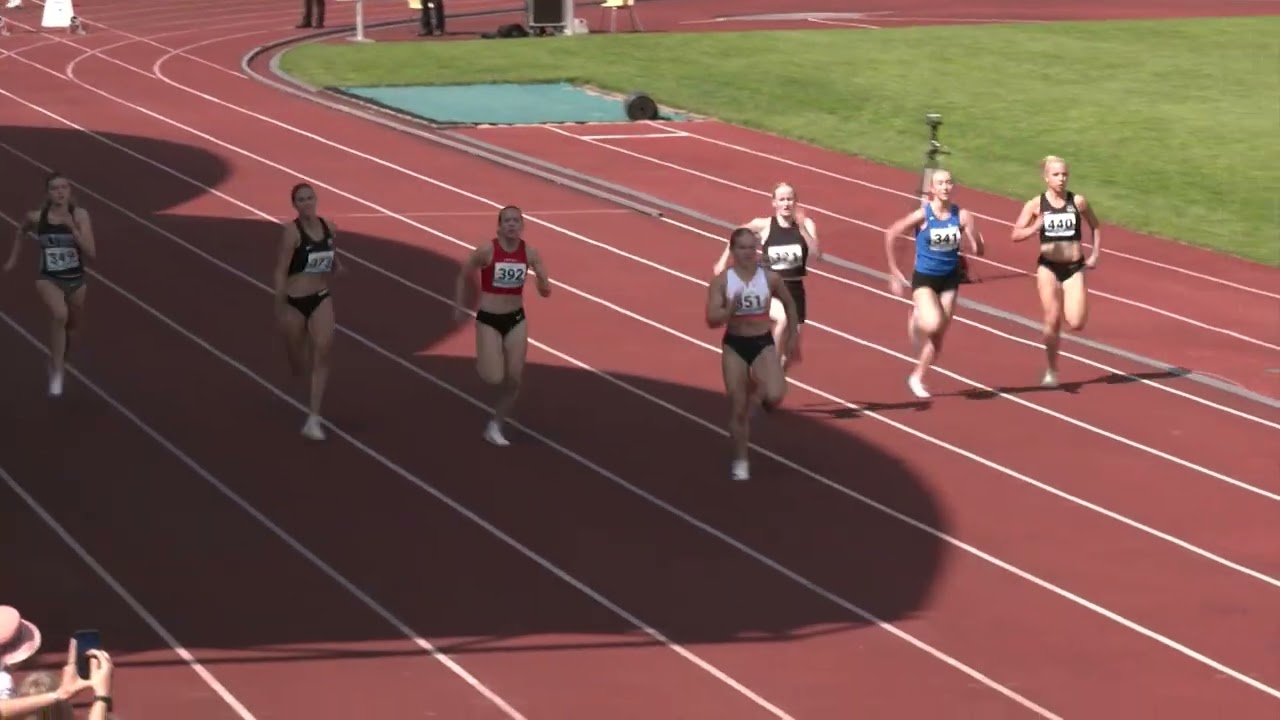 EMV, NU20 100 m finaal, 02.07.2025, Rakvere
