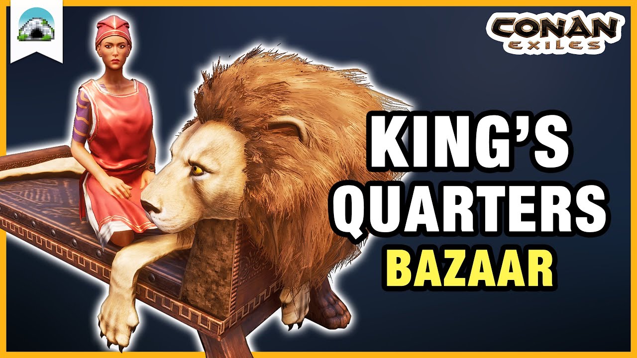 Aquilonian King’s Quarters Set: Aquilonian Placeables & Outfit - Bazaar Showcase | Conan Exiles
