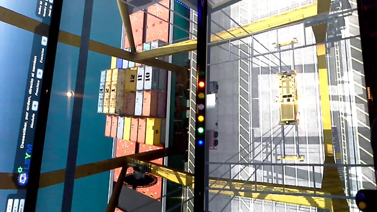 SIMULADOR ENTRENAMIENTO GRUAS PORTICAS