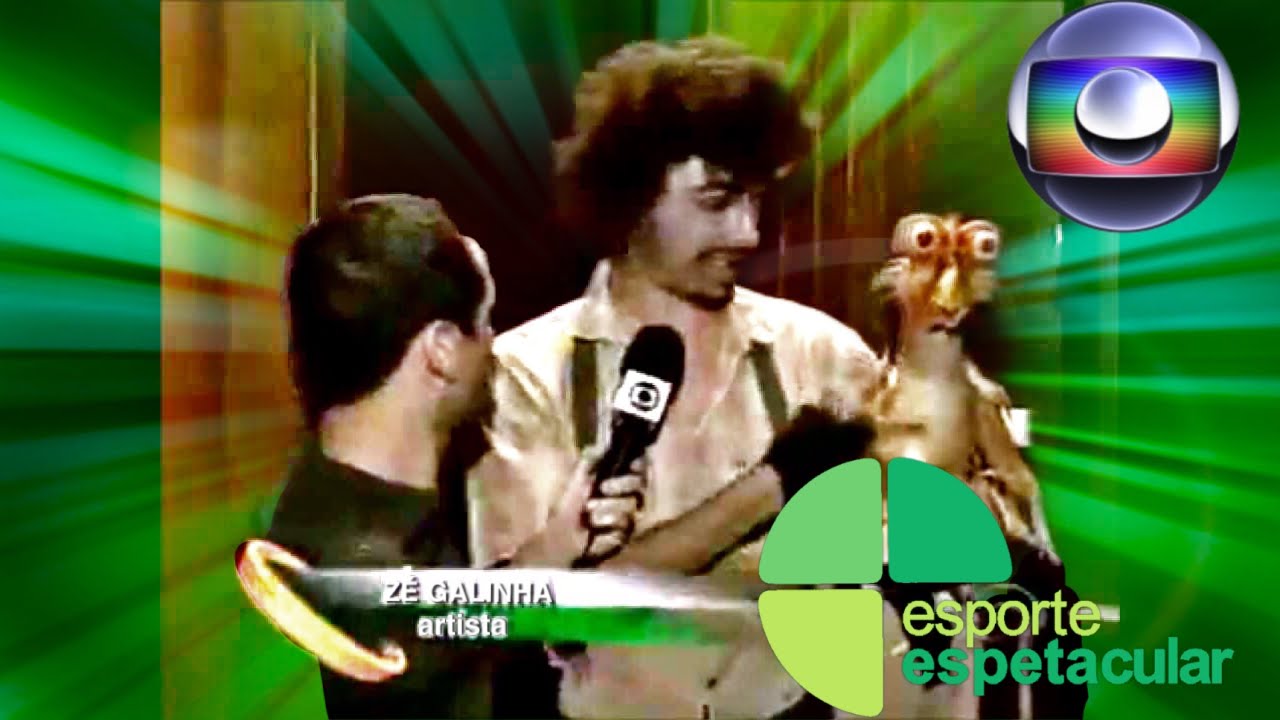 ZÉ GALINHA NO GLOBO ESPORTE