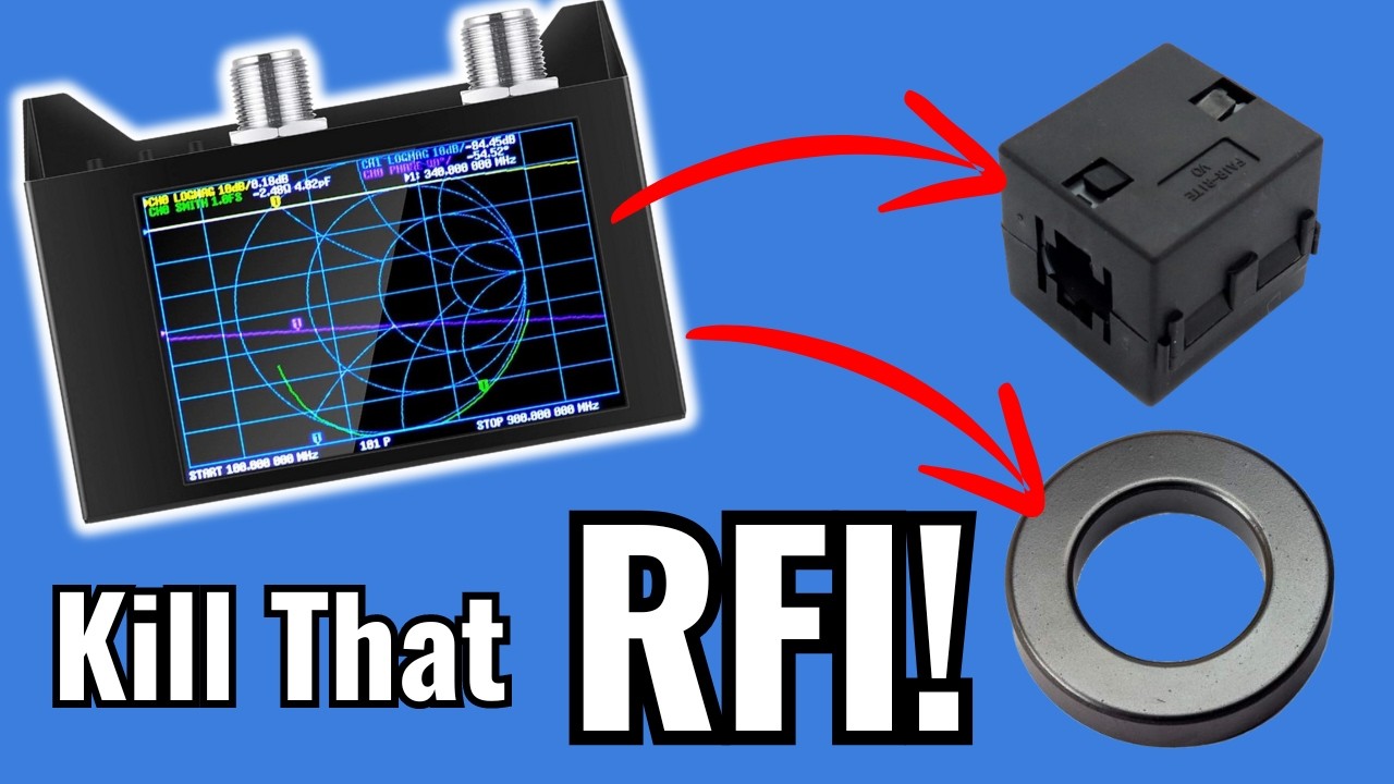Как измерить ферриты с помощью NanoVNA
