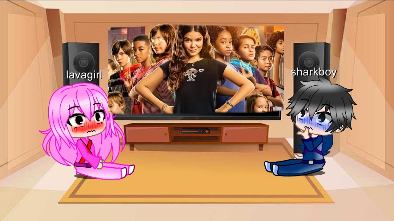lavagirl y sharkboy reaccionan a guppy (s uperheroicos)