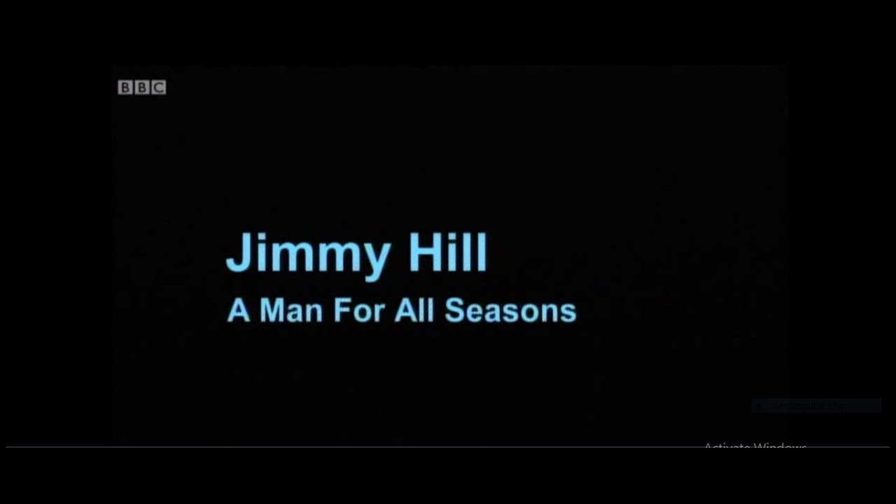 Jimmy Hill A man for all seasons