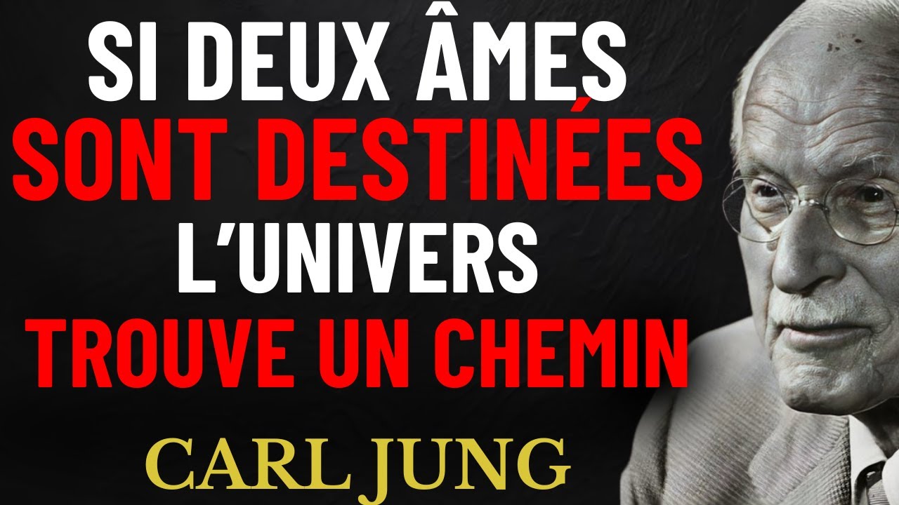 Carl Jung explique comment l’univers relie deux âmes destinées l’une à l’autre.