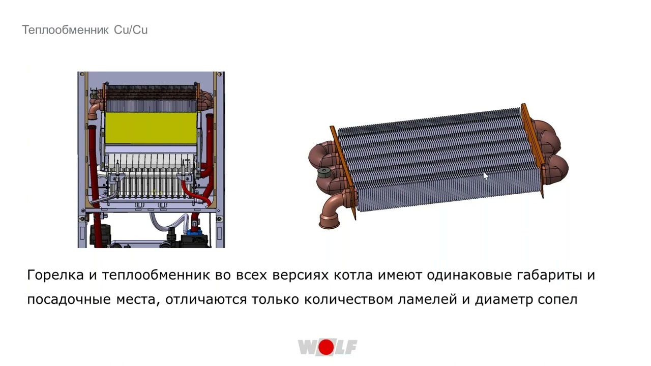 Котел Wolf CGG-3(K) только для России - вебинар