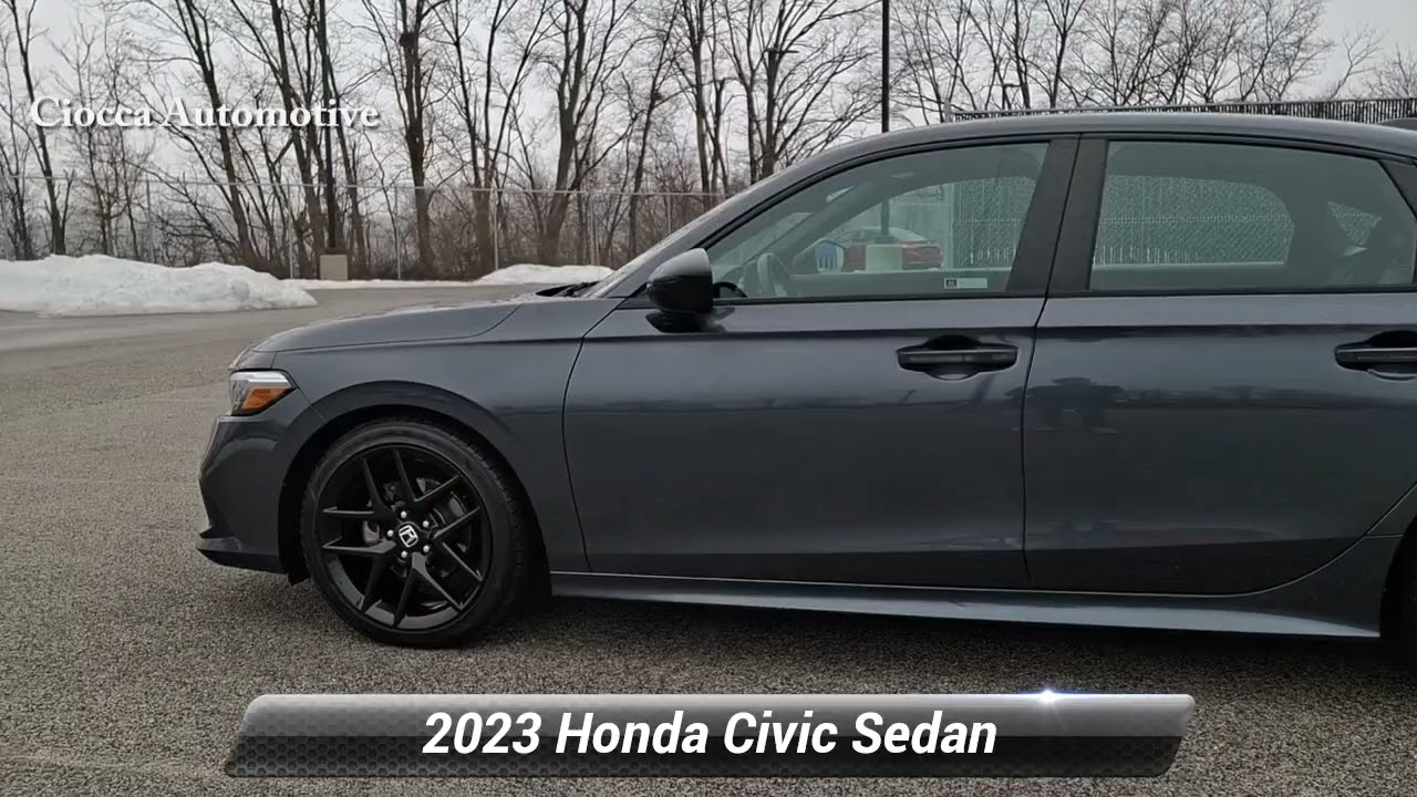 Used 2023 Honda Civic Sedan Sport, York, PA W251703A