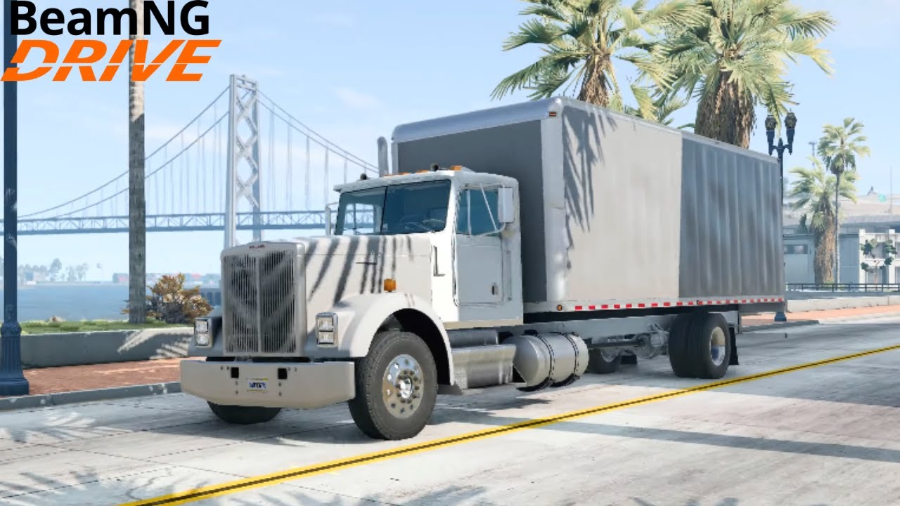 BeamNG Drive I Started A Box Truck Bussines... Then This Happend