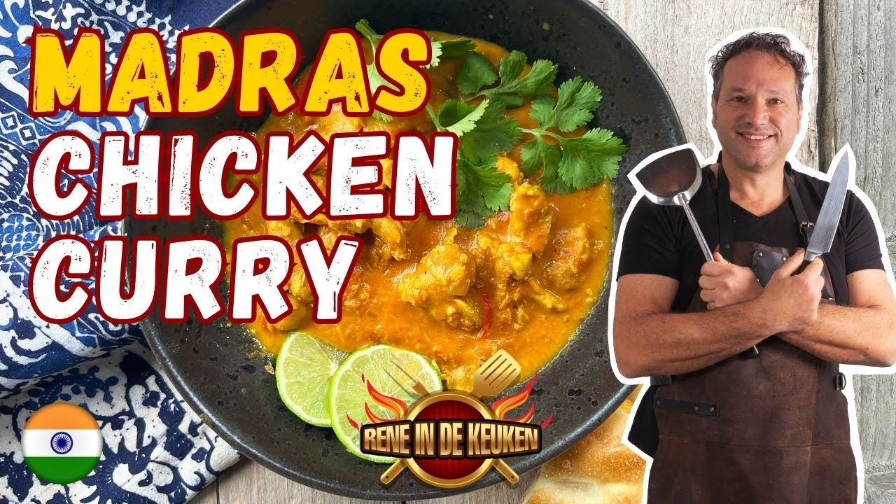 Maak in 5 minuten Chicken Madras Curry in de Instant Pot