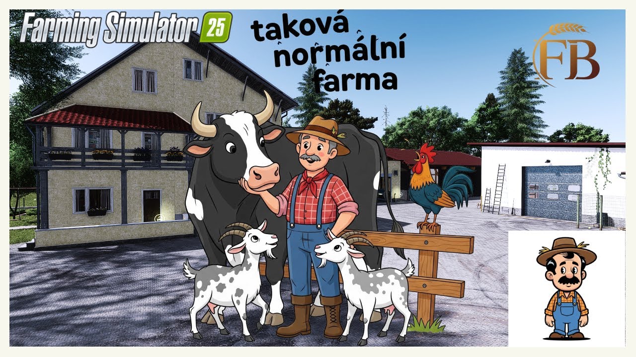 Farming simulator 25 | Fraunstetten  # 4  |  Lets play |  CZ/SK |Taková normální farma