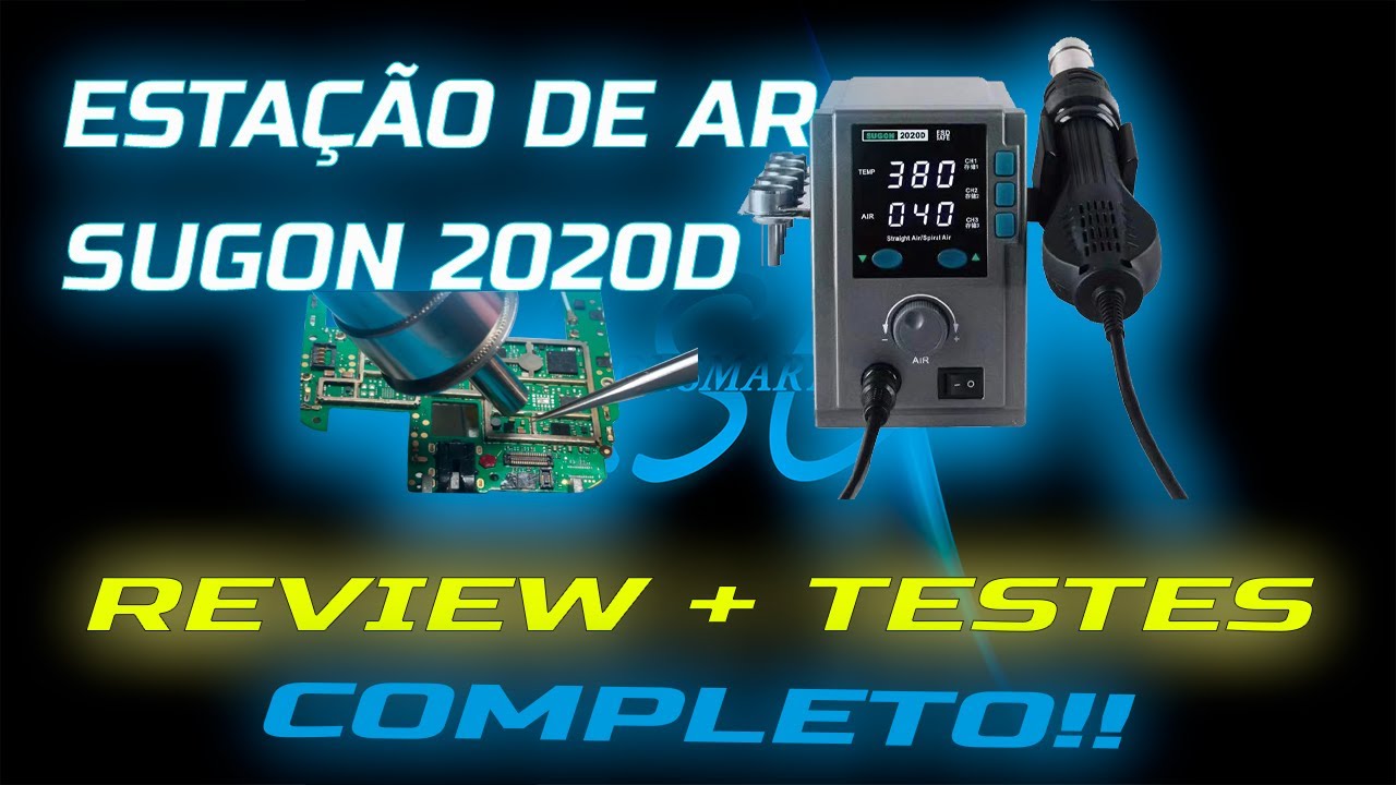 REVIEW ESTAÇÃO DE AR SUGON 2020D + TESTES. (COMPLETO)