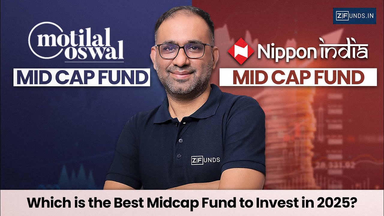 Motilal Oswal Midcap vs Nippon India Midcap Fund 2025 | Best Midcap Mutual Fund Comparison
