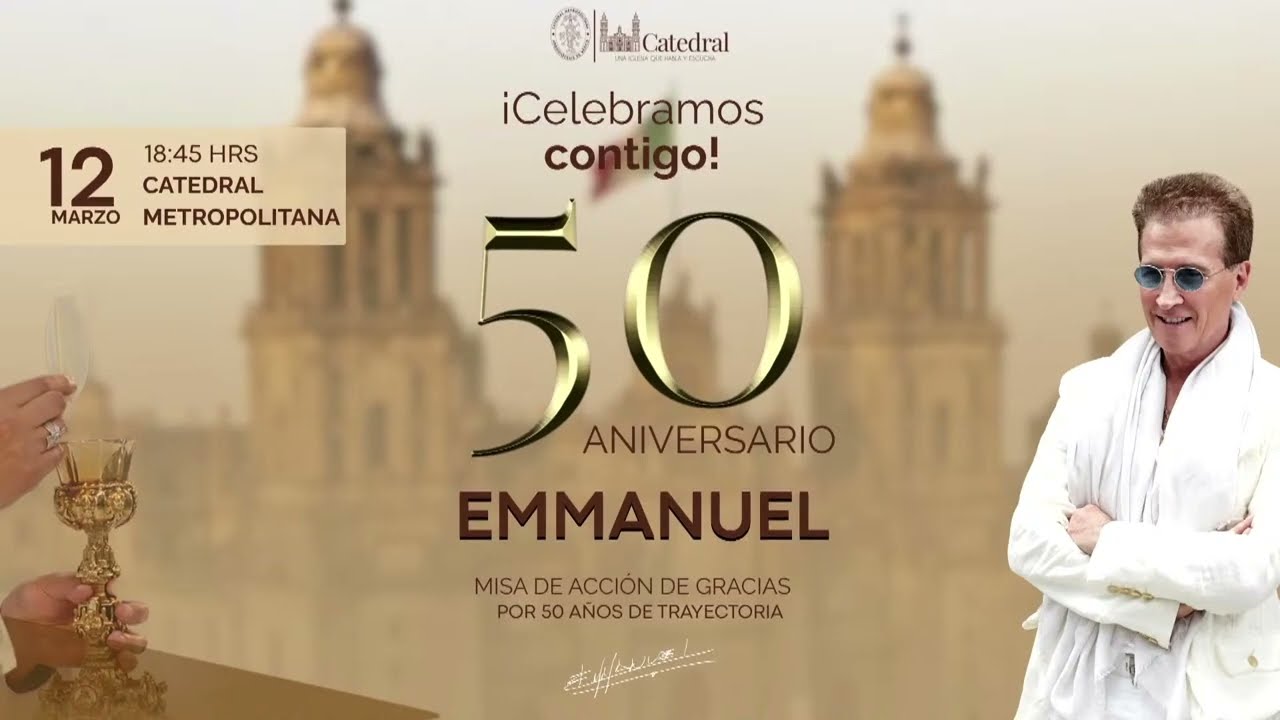 MISA DE ACCIÓN DE GRACIAS POR 50 Años de Trayectoría Artística