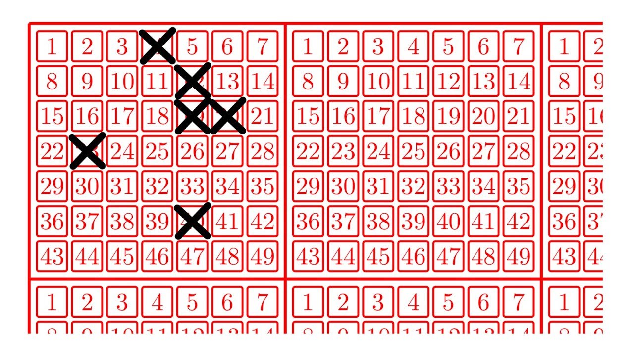 Beispiel - Lotto (Wahrscheinlichkeit für einen Fünfer)