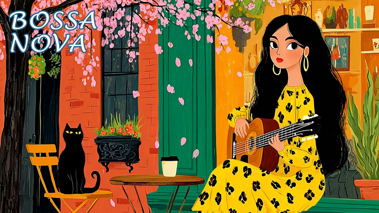 Peaceful Bossa Nova Melodies 🌸🎧 Smooth Jazz Covers for Focus, Calm & Happy Moods