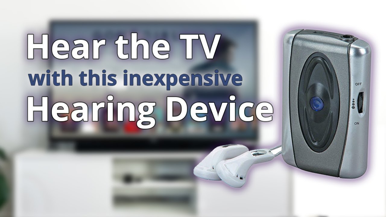 Need a cheap device to help you hear the TV better?