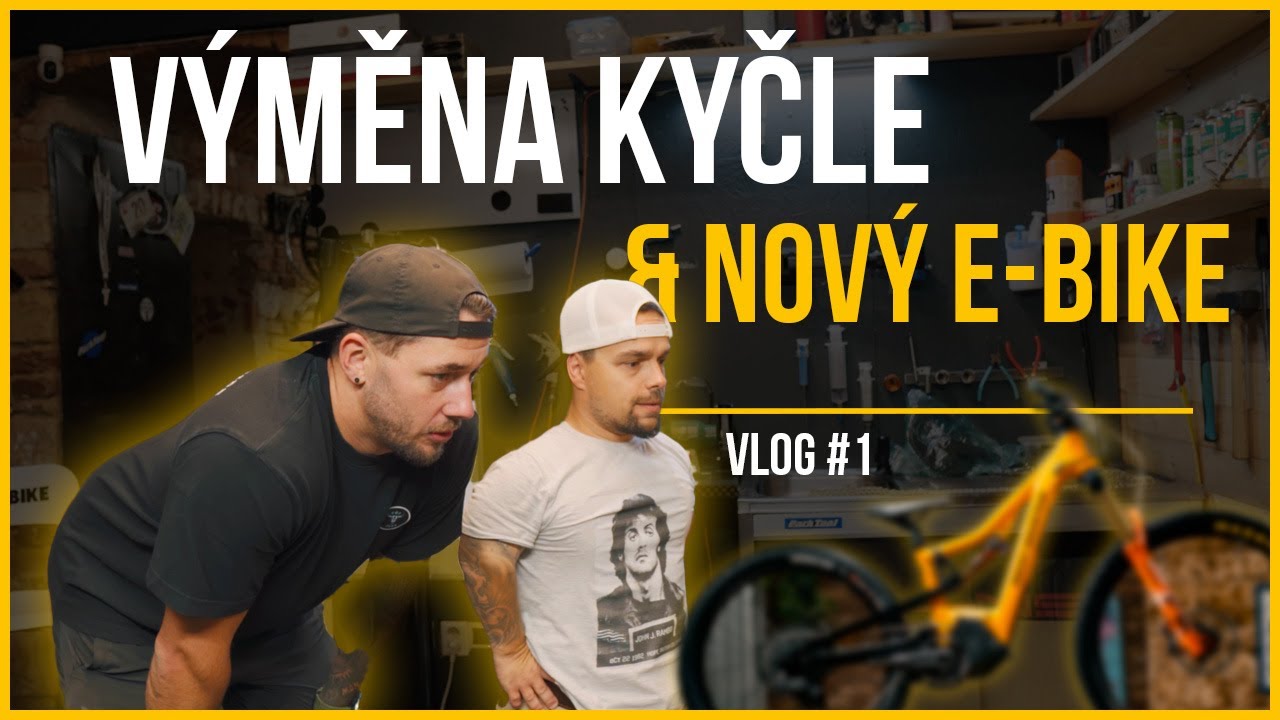 Stavba nového E-BIKE, na kterém se moc nesvezu | Výměna kyčelního kloubu  | NNZ VLOG #1