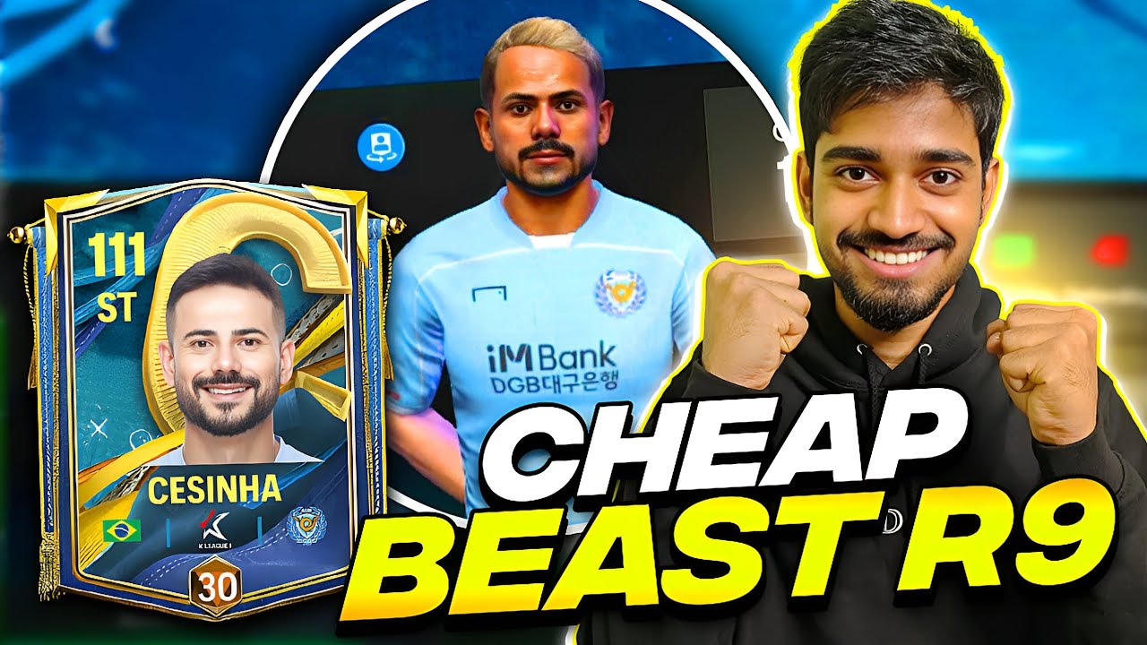 106 Cesinha in FC MOBILE - INSANE Finishing & Solo Goals [ Cheap R9 ]