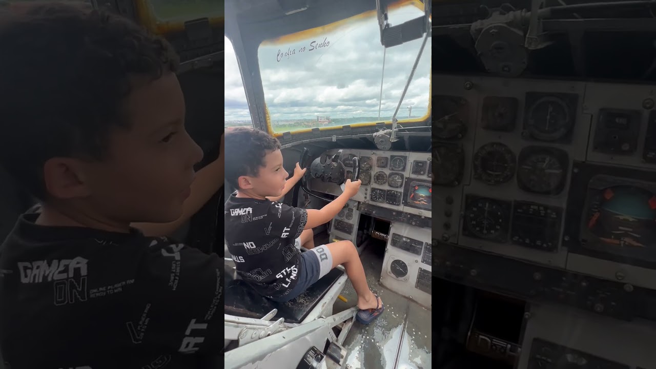 COMO PILOTAR UM AVI&Atilde;O DE VERDADE 😲 #shorts @ryangodoyoficial