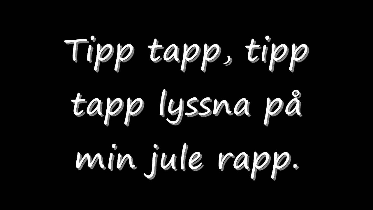 Sean Banan - Gott nytt jul (WITH LYRICS)