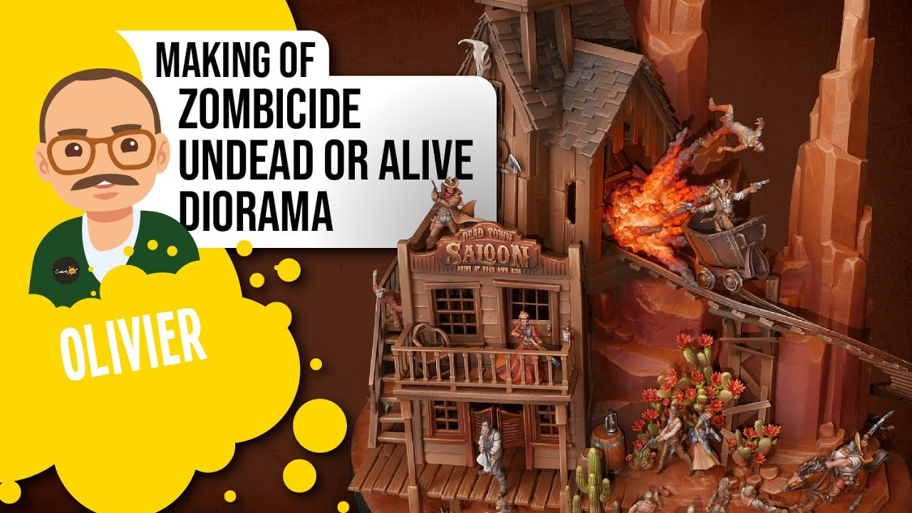 Making of Zombicide Undead or Alive Diorama ENGLISH