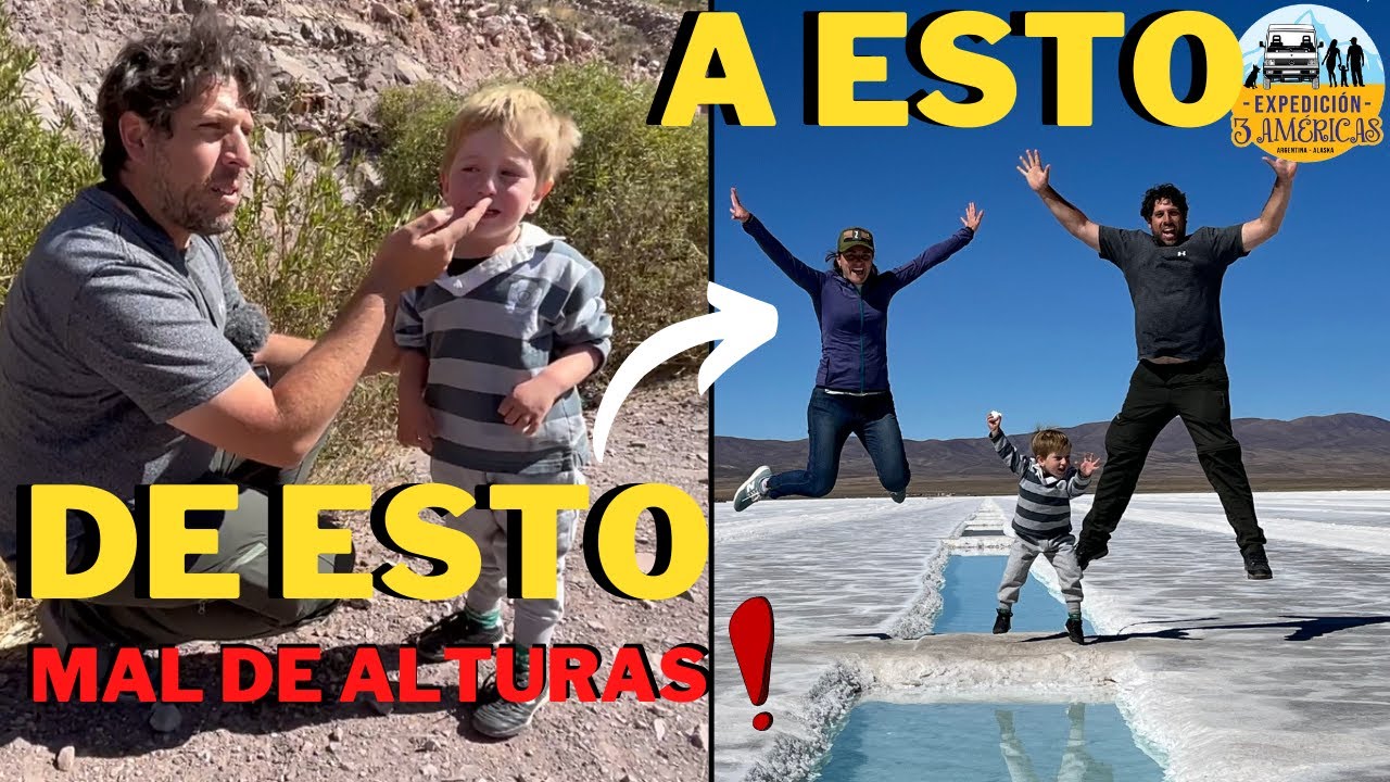 EP67. MAL de ALTURAS en SALINAS GRANDES ! Familia viajera | Expedición 3 Américas