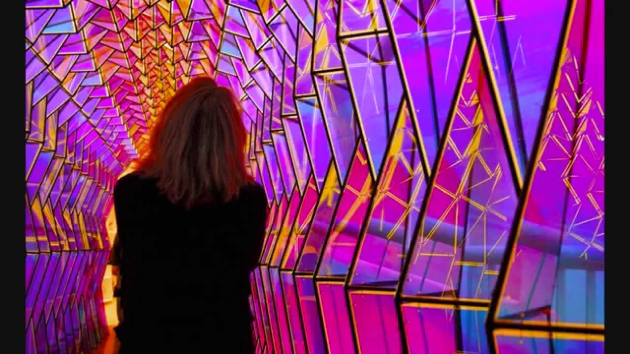 Dan Flavin, James Turrell and Olafur Eliasson. Painting with light.
