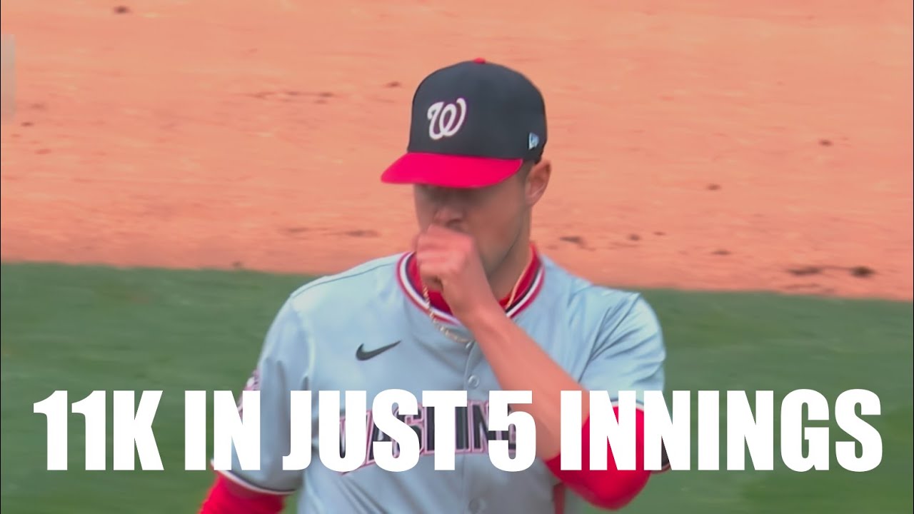MacKenzie Gore Strikes Out 11 in Just 5 Innings with 0 Run Allowed!!