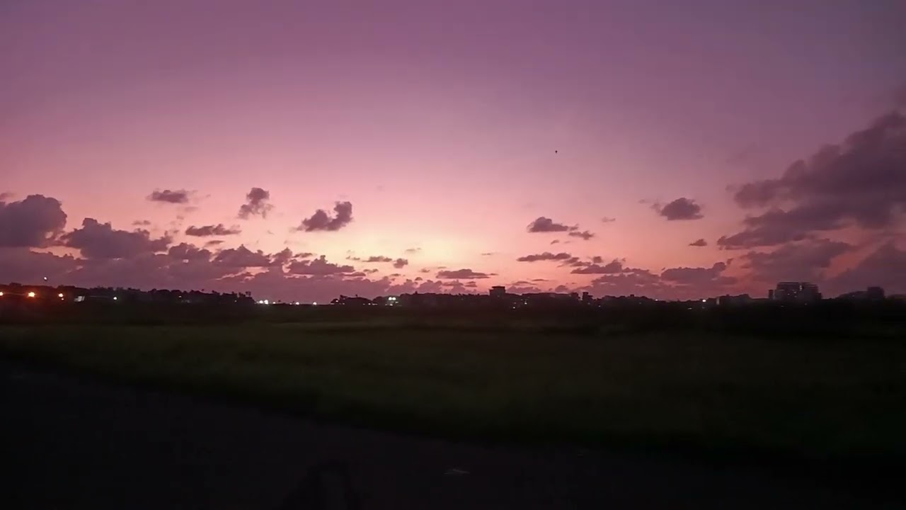 JUHU aerodrome, mumbai, evening 🌆